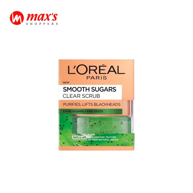 L'oreal paris smooth sugar clear scrub 50ml