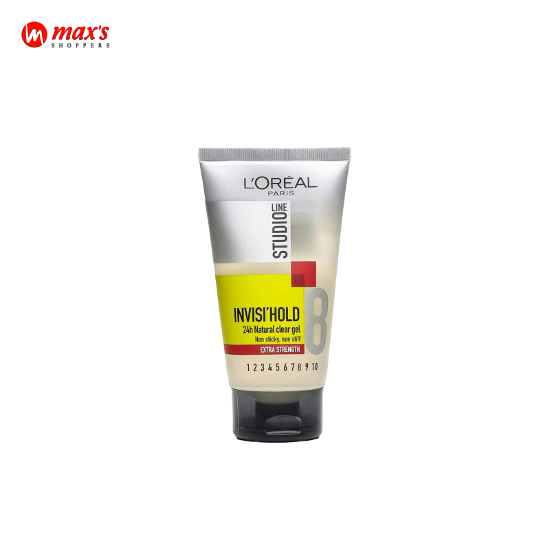 L'Oreal Studio Line Invisi'Hold Natural Clear Non Sticky Men Hair Gel 150ml