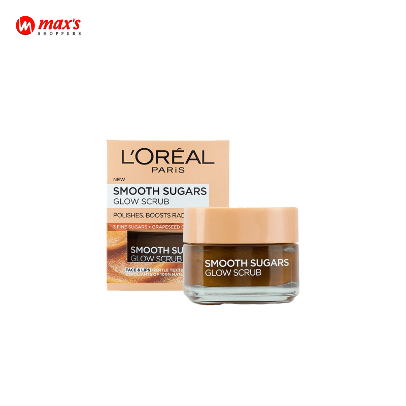 l'oreal paris smooth sugar glow scrub 50ml