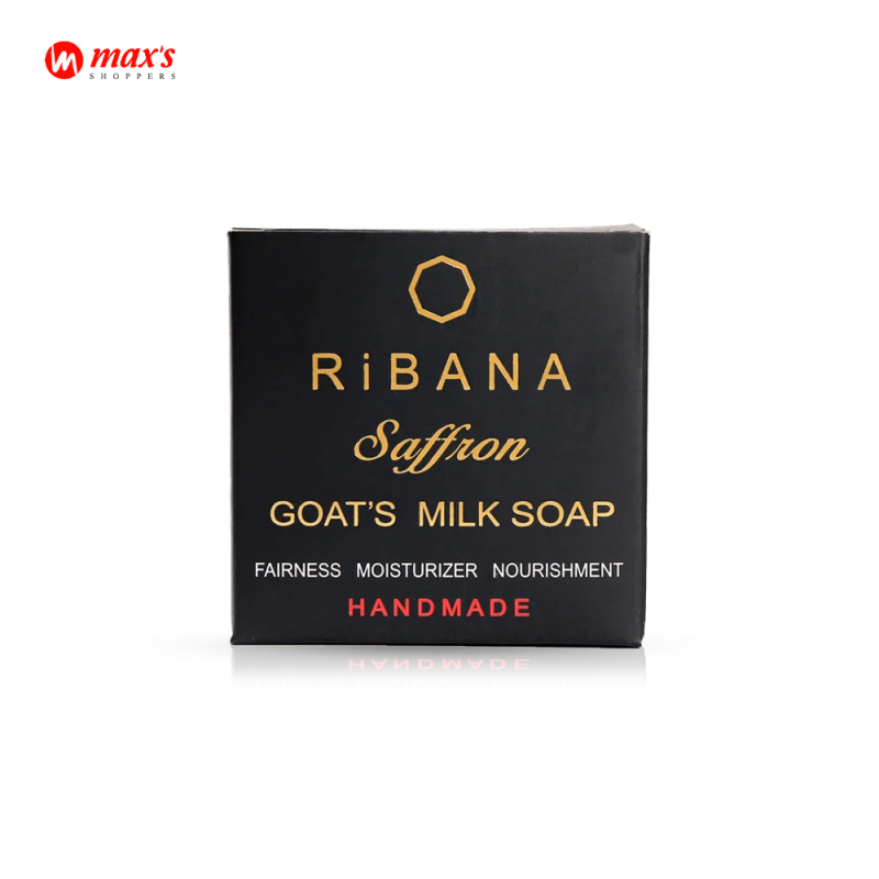 RIBANA Saffron Goats Milk Soap - 120gm