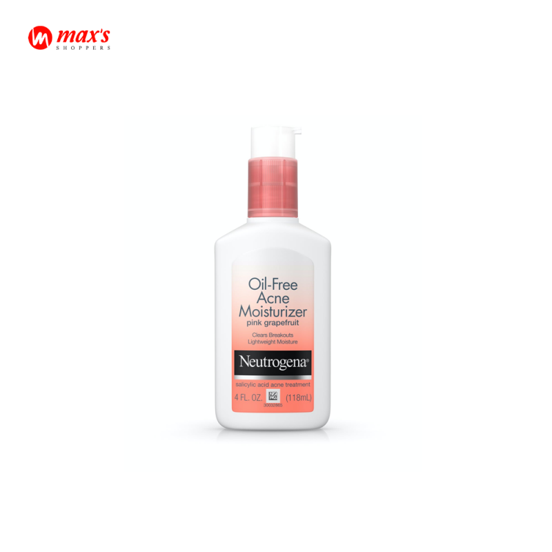 Neutrogena Oil Free Acne Moisturizer Pink Grapefruit - 118ml