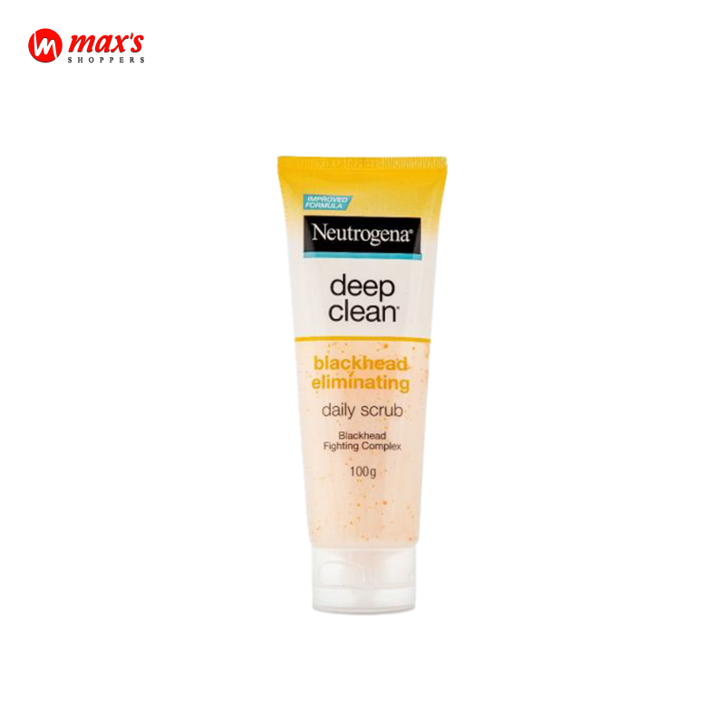 neutrogena deep clean daily scrub 100 gm