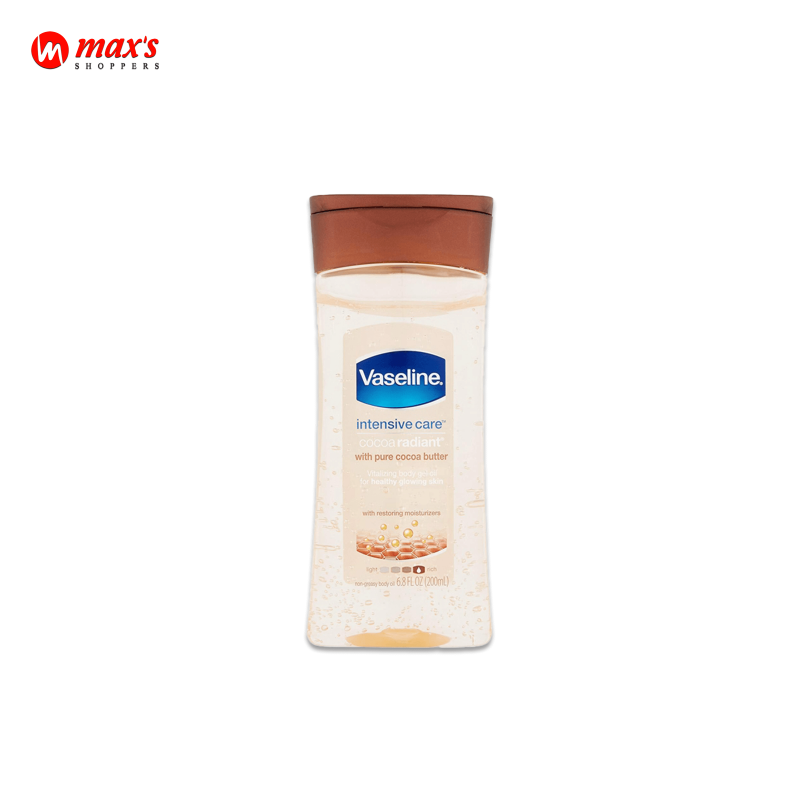 Vaseline Intensive Care Cocoa Radiant Body Gel Oil - 200ml