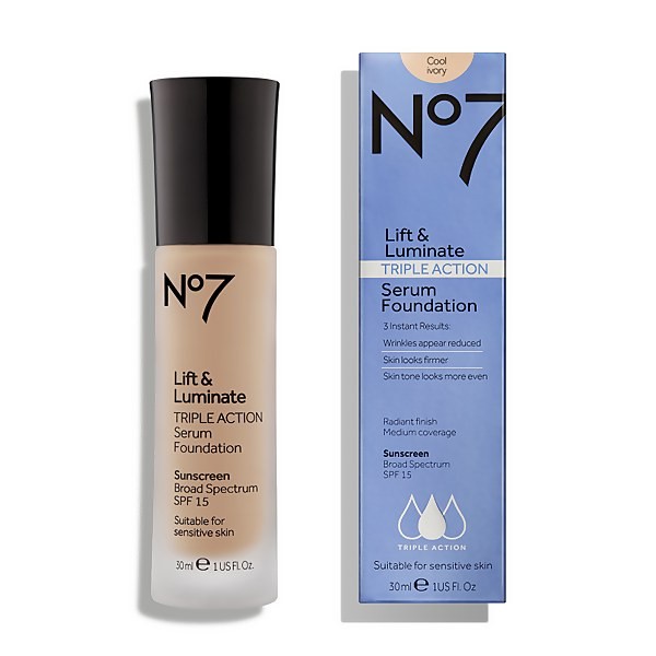 Lift and Luminate Triple Action Serum Foundation (Cool ivory)