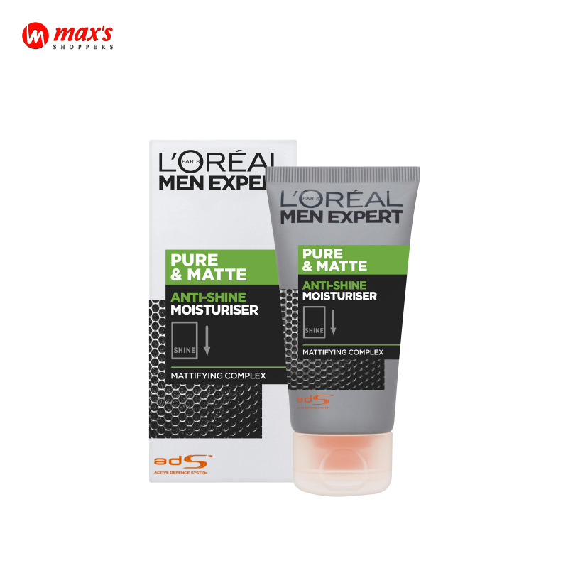 L’Oreal Paris Men Expert Pure & Matte Anti-Shine Moisturising Gel 50ml