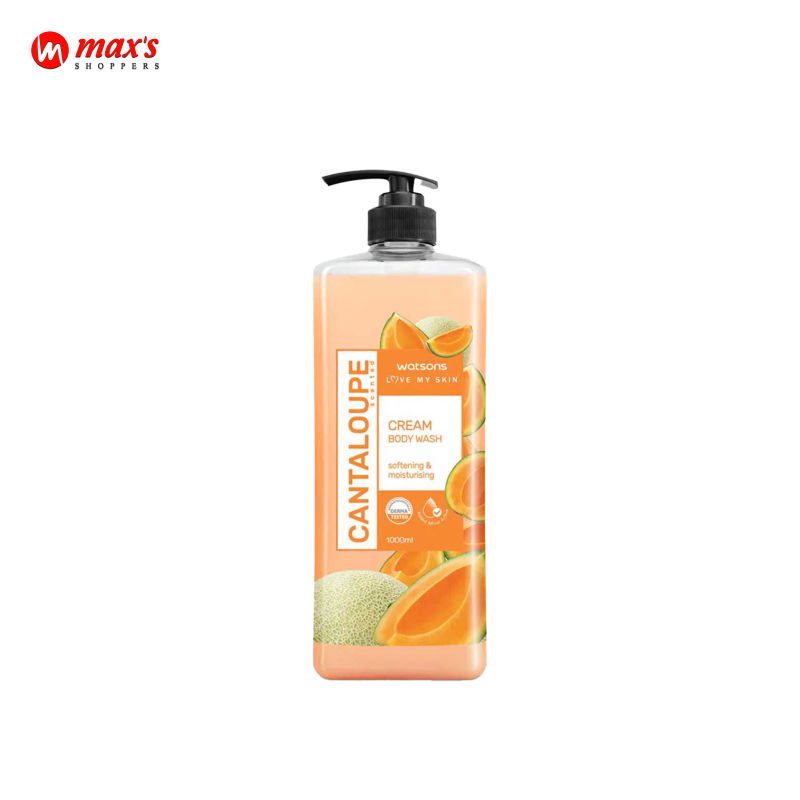 Watsons Cantaloupe Cream Moisturizing Body Wash 1000ml