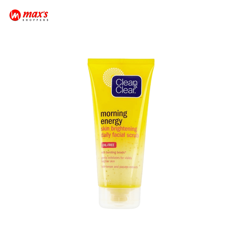 Clean & clear morning energy facial scrub 150ml