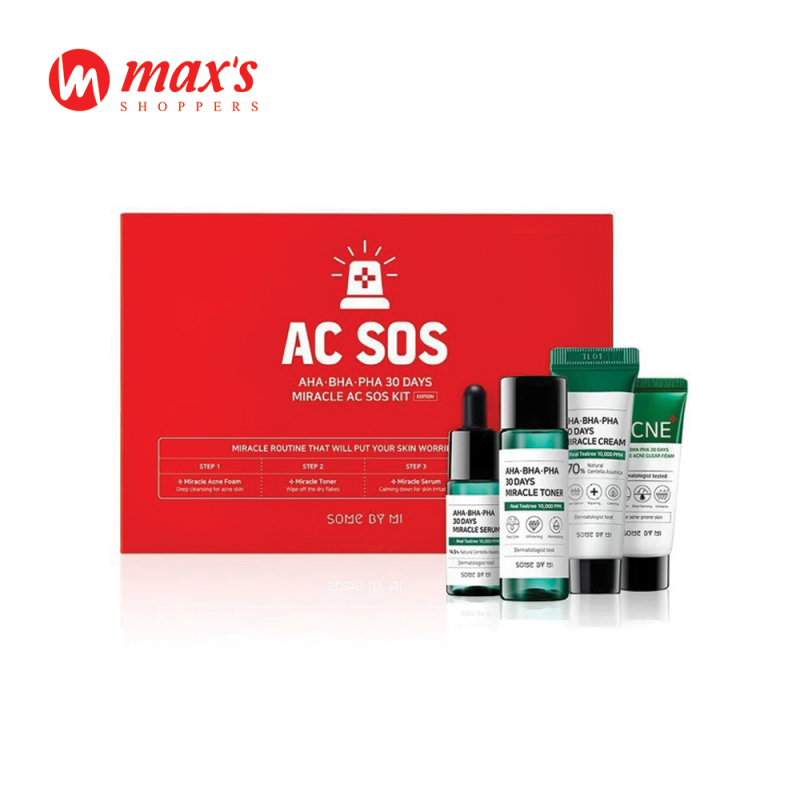 Some By Mi – AHA, BHA, PHA 30 Days Miracle AC SOS Kit