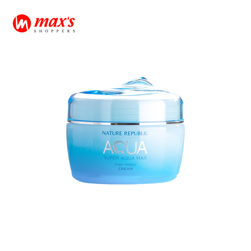 Nature Republic Super Aqua Max Fresh Watery Cream - 80ml(blue)