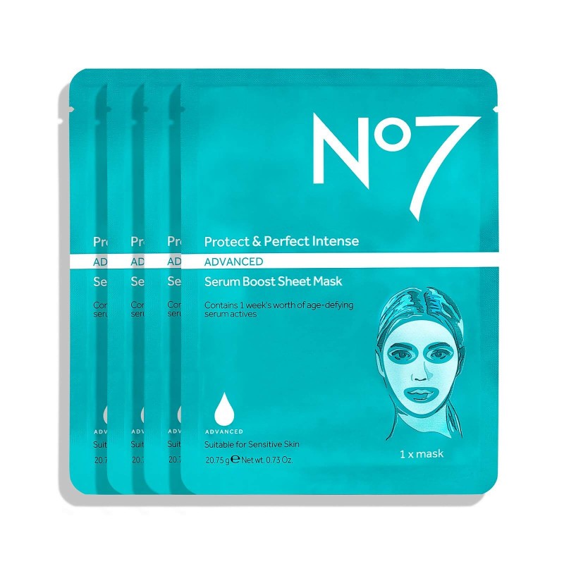 Protect & Perfect Intense ADVANCED Serum Boost Sheet Masks(4 Pack)